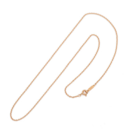 チェーンネックレス ピンクゴールド K18PG 46ｃｍ ネックレス