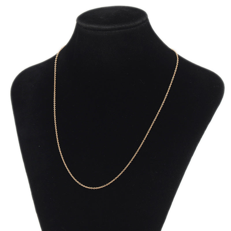 チェーンネックレス ピンクゴールド K18PG 46ｃｍ ネックレス