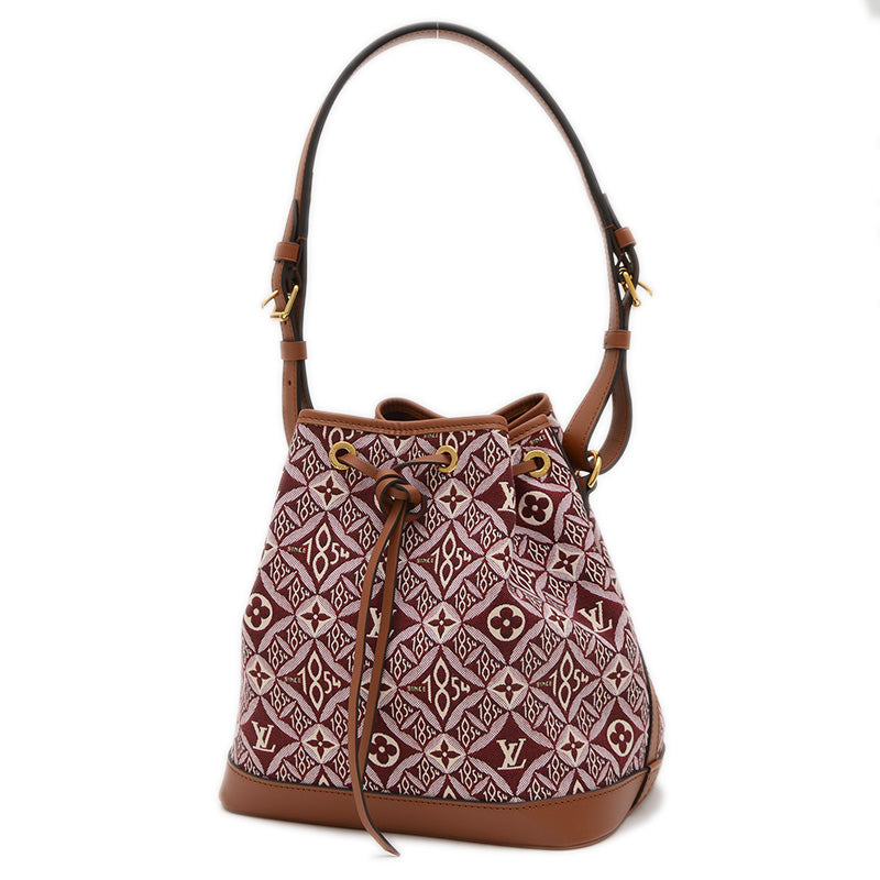 モノグラムジャガード プチノエ SINCE1854 ショルダーバッグ ボルドー M57154 ショルダーバッグ