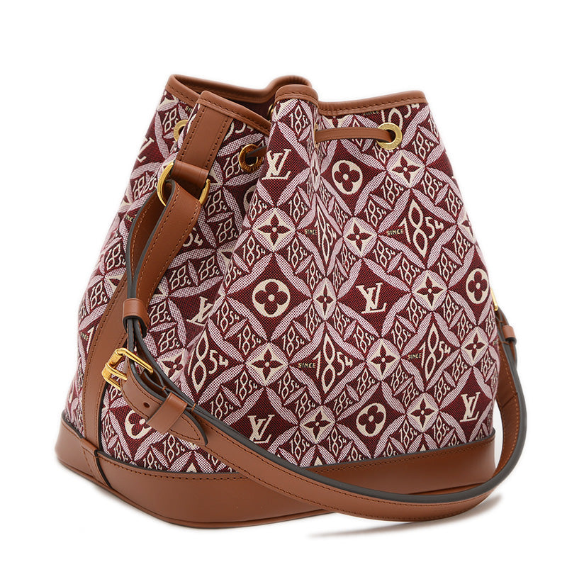 モノグラムジャガード プチノエ SINCE1854 ショルダーバッグ ボルドー M57154 ショルダーバッグ