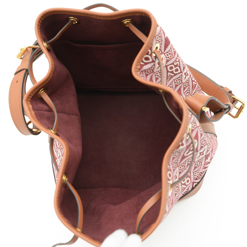 モノグラムジャガード プチノエ SINCE1854 ショルダーバッグ ボルドー M57154 ショルダーバッグ