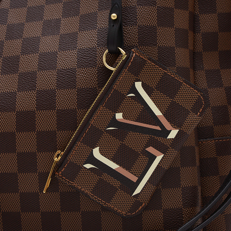 ダミエ ベルモントNV MM 2WAYバッグ ブラック N60294 トートバッグ