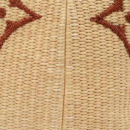 モノグラムジャイアント ネオノエ 2WAYバッグ ラフィア ナチュラル/ブラウン M57704 ハンドバッグ