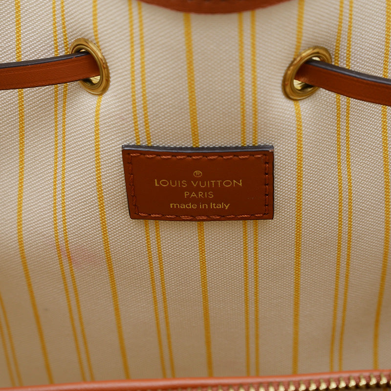 モノグラムジャイアント ネオノエ 2WAYバッグ ラフィア ナチュラル/ブラウン M57704 ハンドバッグ