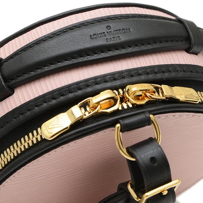 エピ ミニボワットシャポー ショルダーバッグ ローズバレリーヌ/ブラック R96000 ショルダーバッグ