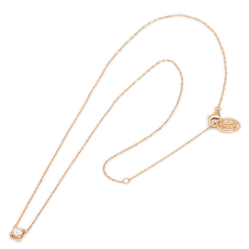 Cドゥ カルティエ ネックレス ダイヤ 0.33ct K18PG N70632 ネックレス