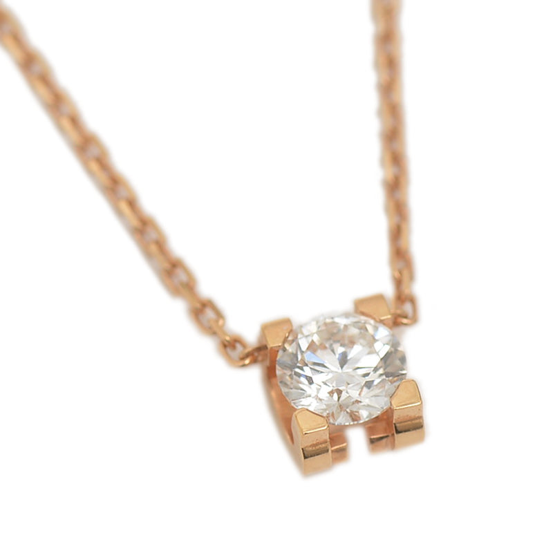 Cドゥ カルティエ ネックレス ダイヤ 0.33ct K18PG N70632 ネックレス