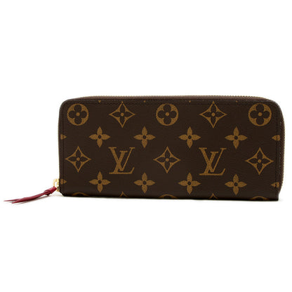 モノグラム ポルトフォイユクレマンス ラウンドファスナー長財布 フューシャ M60742 長財布