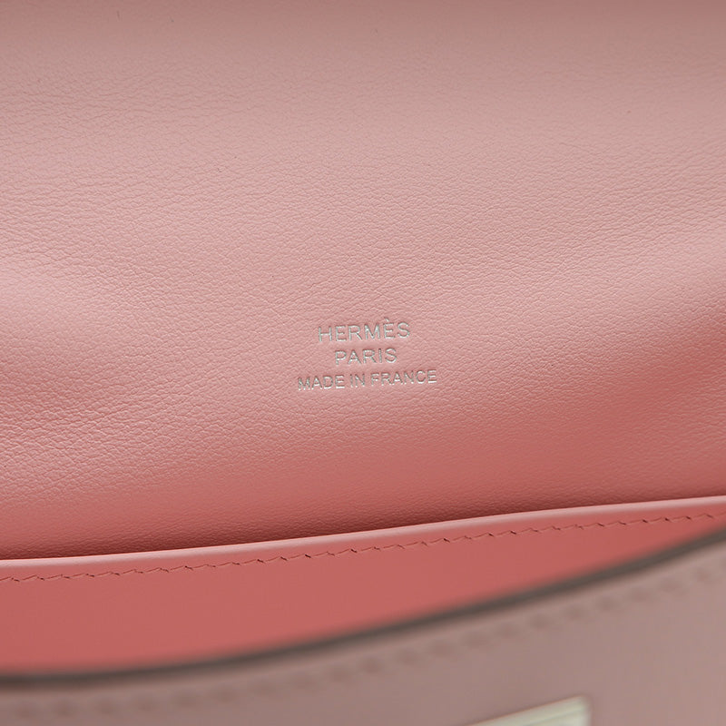 ポシェットケリー スイフト ローズサクラ シルバー金具 Z刻印 ハンドバッグ